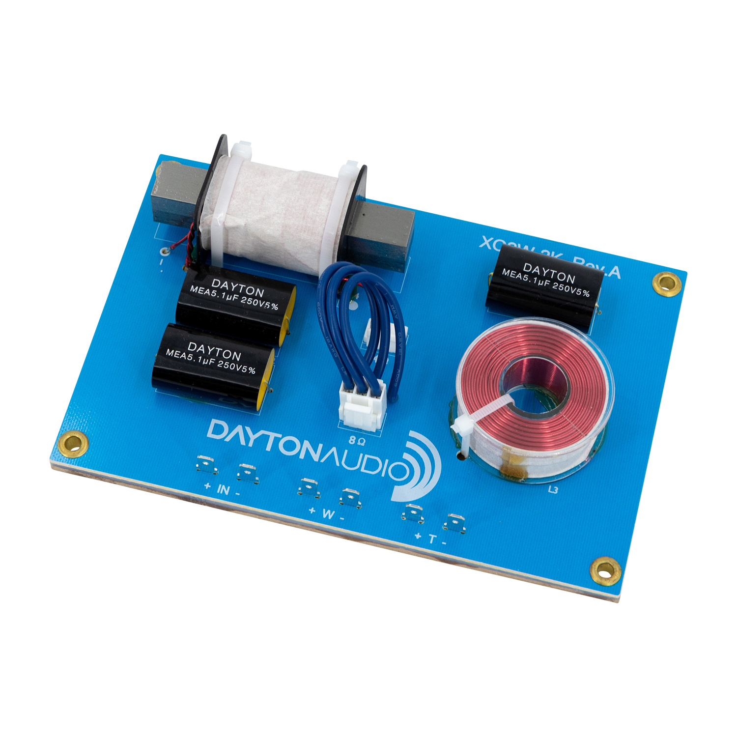 XO2W-2K 2-Way Speaker Crossover 2,000 Hz Assembled crossover