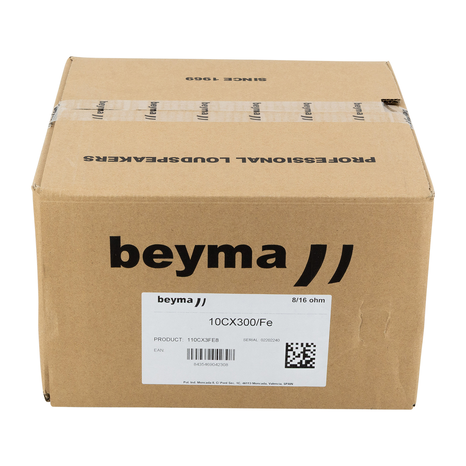 10CX300/Fe Coaxial Woofer