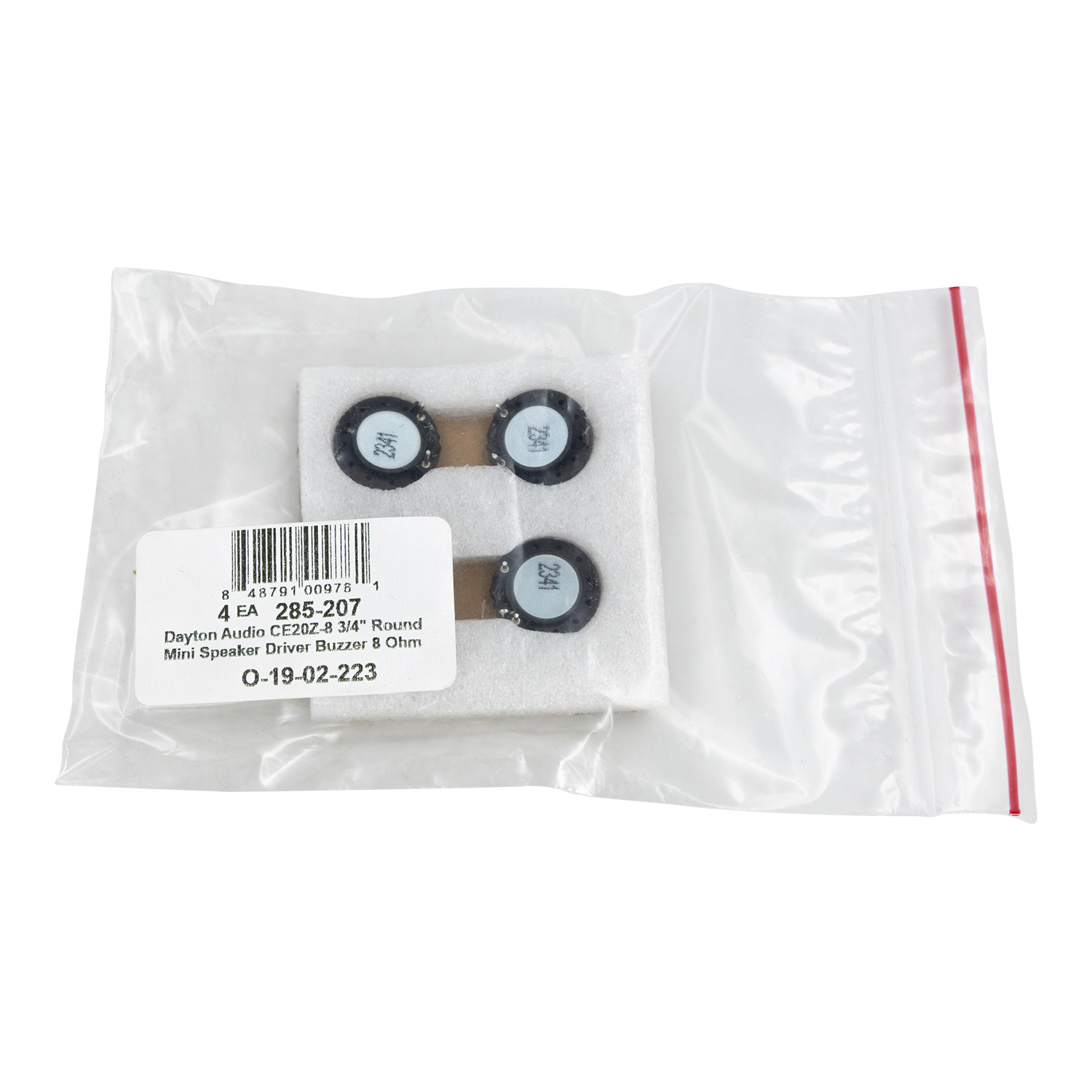 CE20Z-8 3/4" Round Mini Speaker Buzzer 8 Ohm