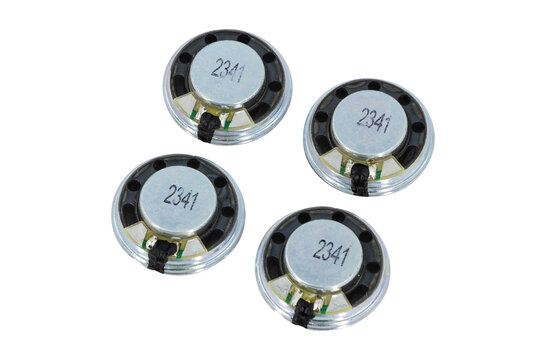 CE Series CE28M-4 1-1/8" Clear Poly Cone Mini Speaker 4 Ohm