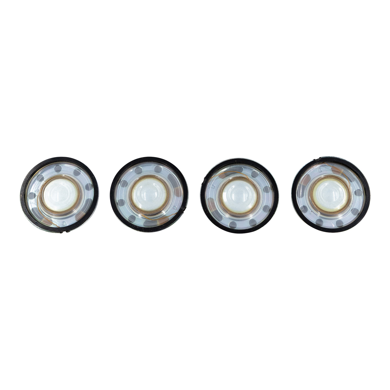 CE Series CE28M-4 1-1/8" Clear Poly Cone Mini Speaker 4 Ohm