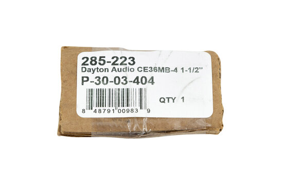 CE Series CE36MB-4 1-1/2" Poly Cone Mini Speaker 4 Ohm