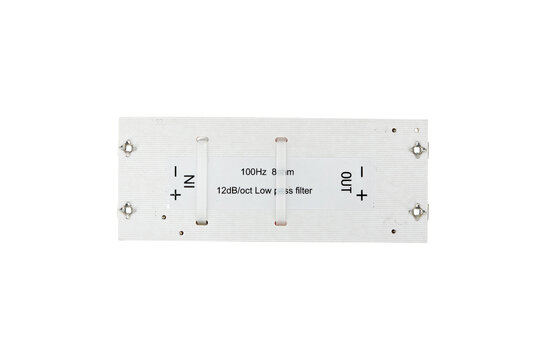 Low Pass Crossover 100 Hz 8 Ohm Montierte Frequenzweich
