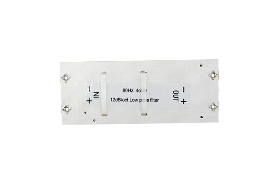 Low Pass Crossover  | 80 Hz | 4 Ohm Geassembleerde crossover
