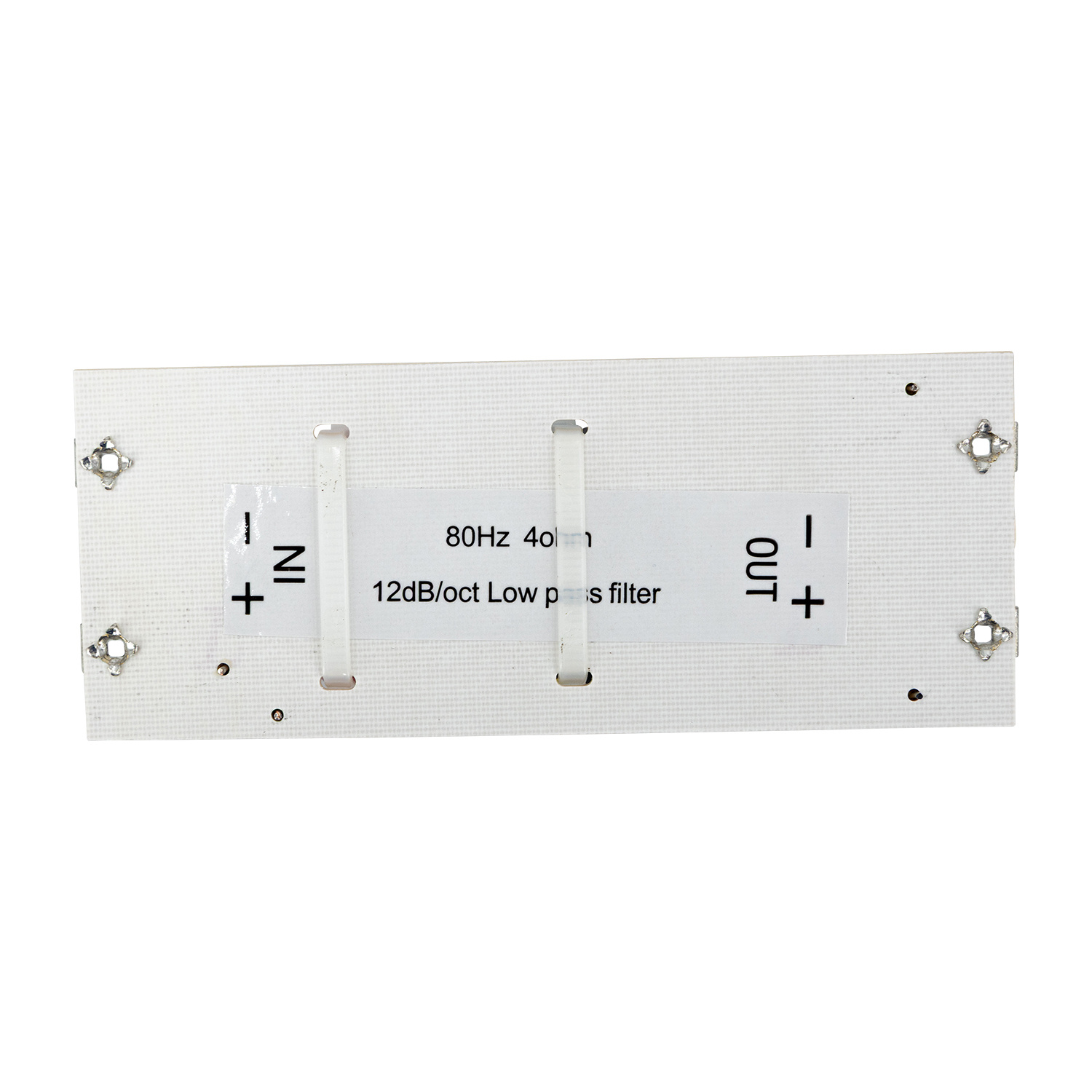 Low Pass Crossover  | 80 Hz | 4 Ohm Assembled crossover