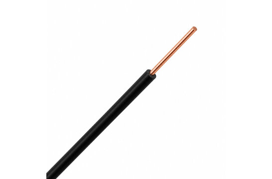 ACW110P-BK Angelique® Copper SolidCore Single Wire per meter