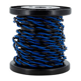 ACW210P-BK/BU Angelique® Copper SolidCore Twisted Pair Wire per meter
