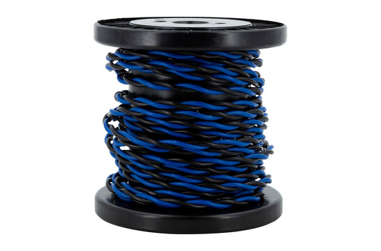ACW210P-BK/BU Angelique® Copper SolidCore Twisted Pair Wire per meter