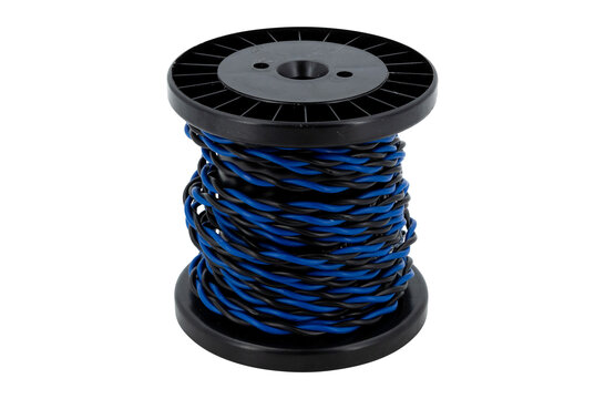 ACW210P-BK/BU Angelique® Copper SolidCore Twisted Pair Wire per meter