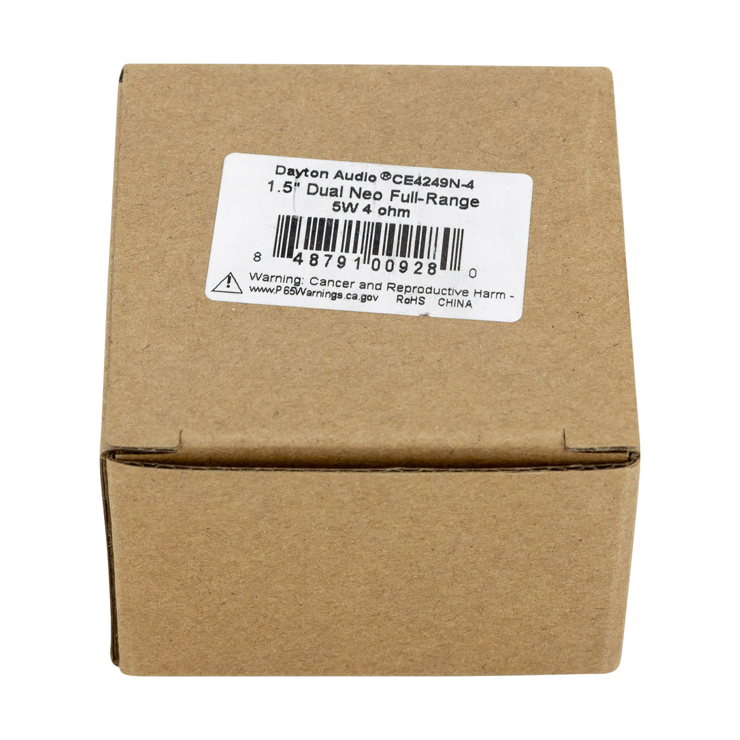 CE4249N-4 1.5" Dual Neo Full-Range 5W 4 ohm