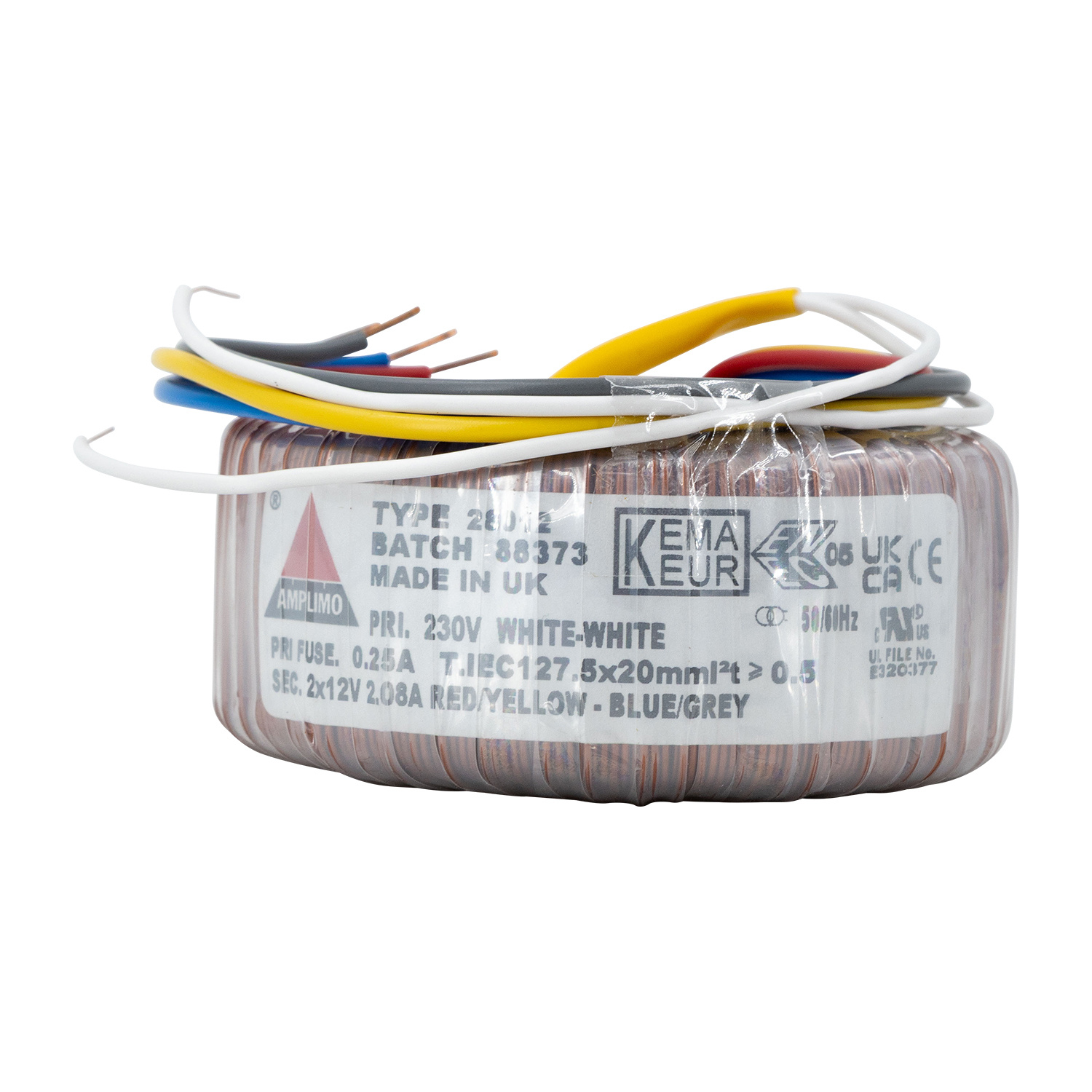 28012 50 VA | 2 x 12 V Trasformatore Toroidale