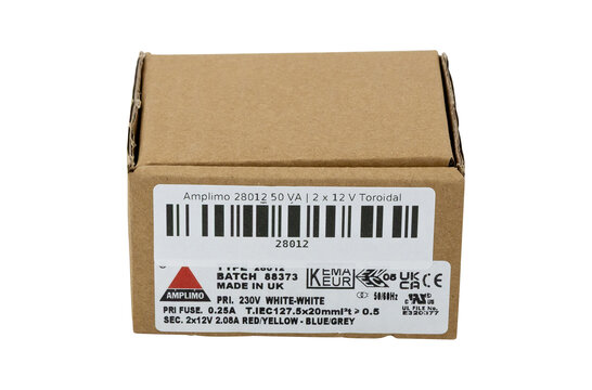 28012 50 VA | 2 x 12 V Trasformatore Toroidale