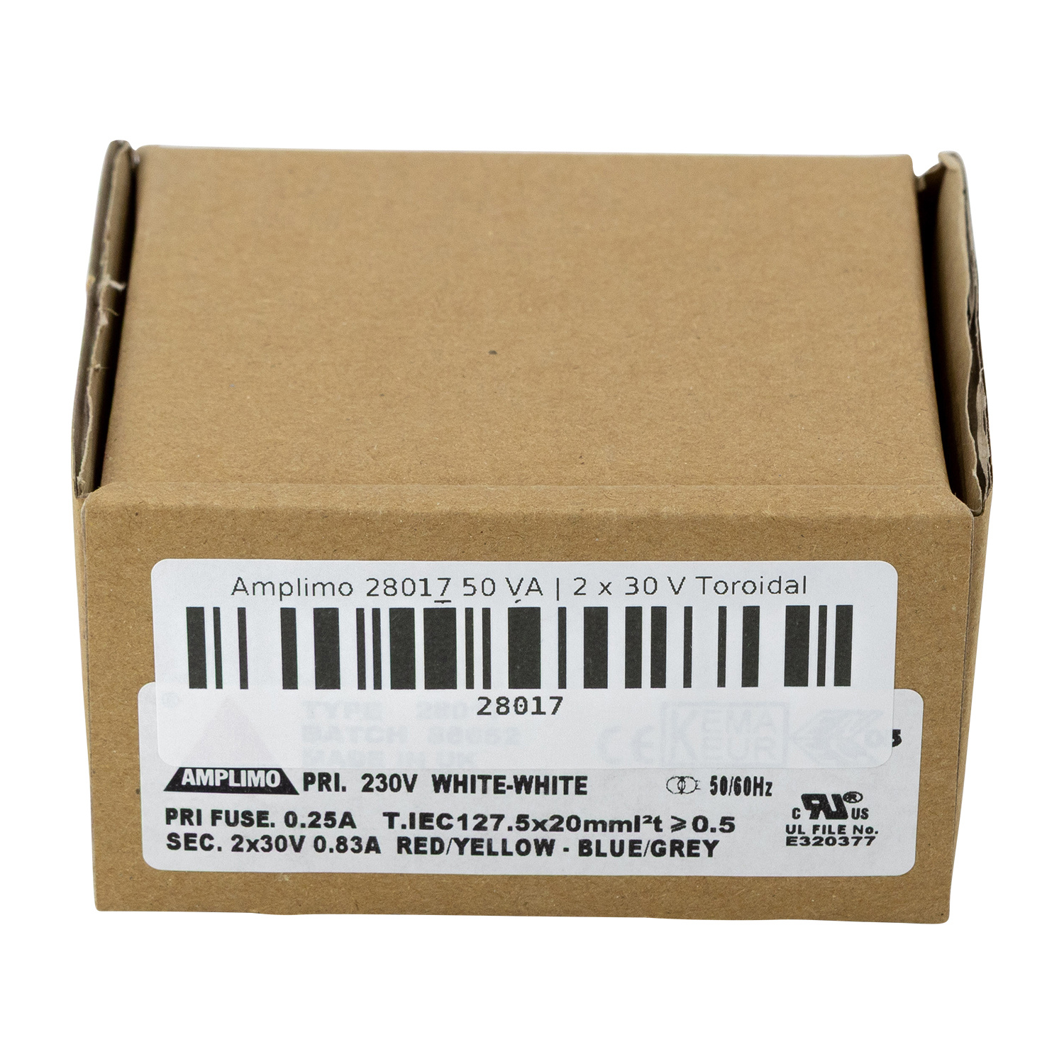 28017 50 VA | 2 x 30 V Trasformatore Toroidale