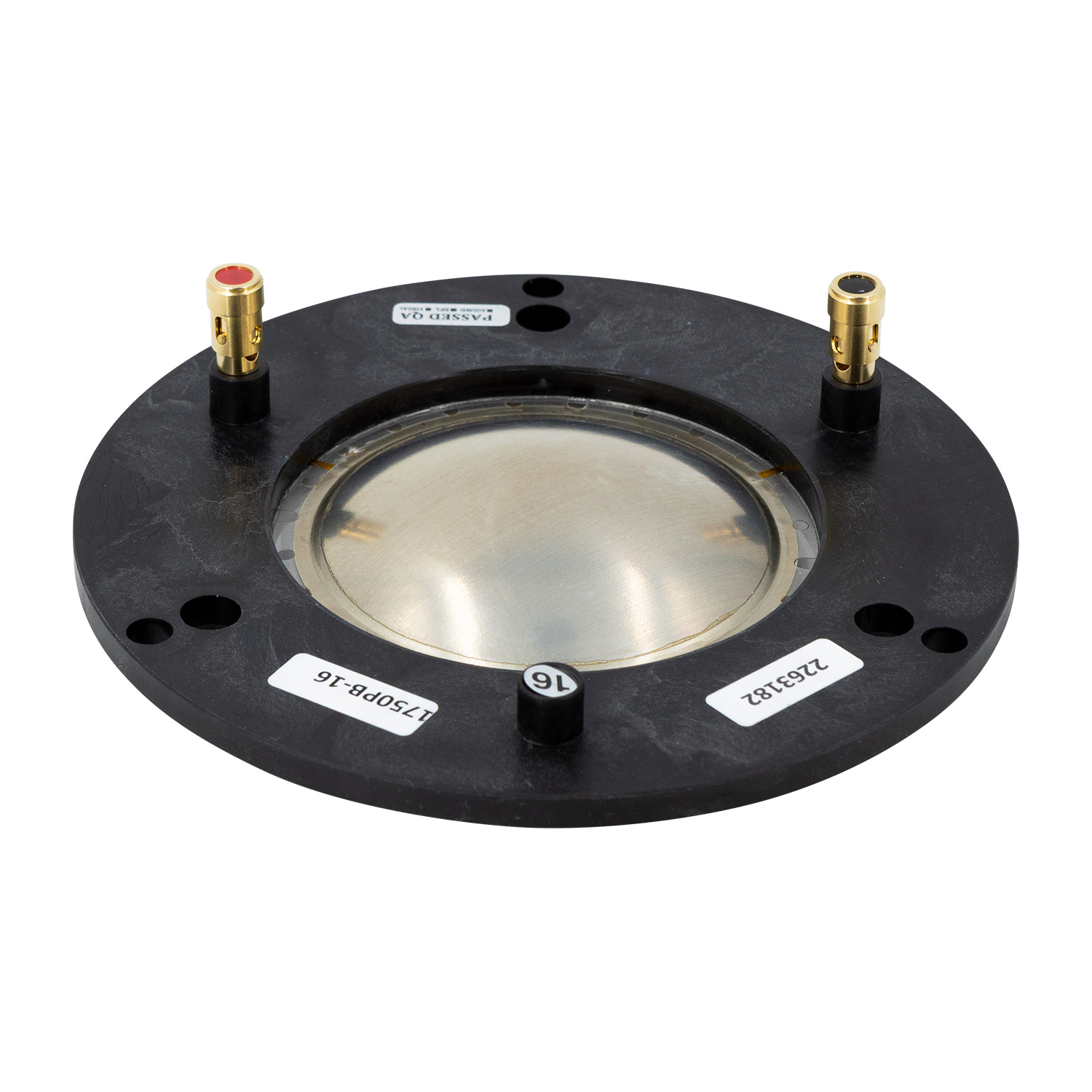 1750PB-16 Replacement Diaphragm PB Terminals Fits all Radian 1,4" and 2"  8 Ohm exit drivers