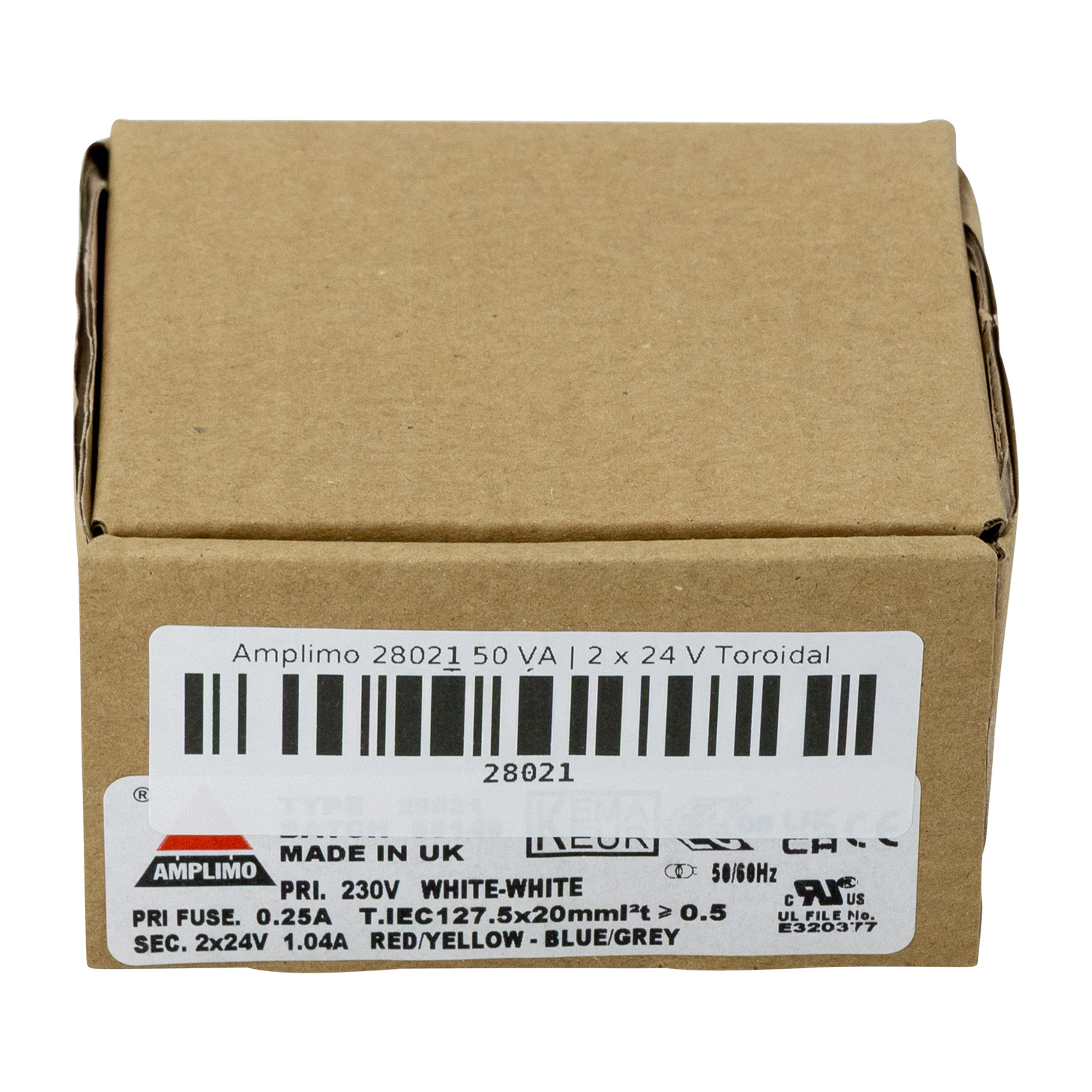 28021 50 VA | 2 x 24 V Trasformatore Toroidale