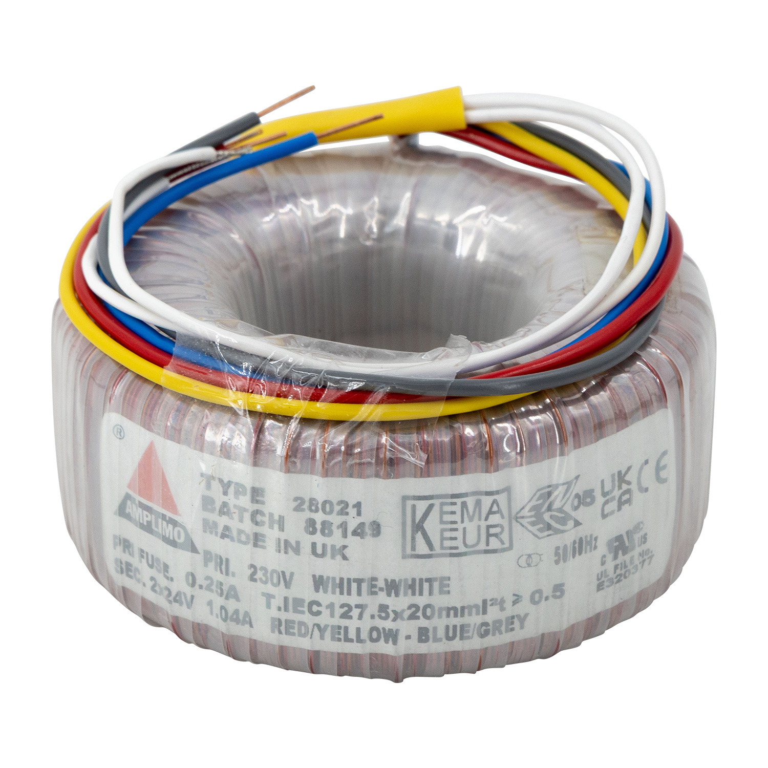 28021 50 VA | 2 x 24 V Trasformatore Toroidale