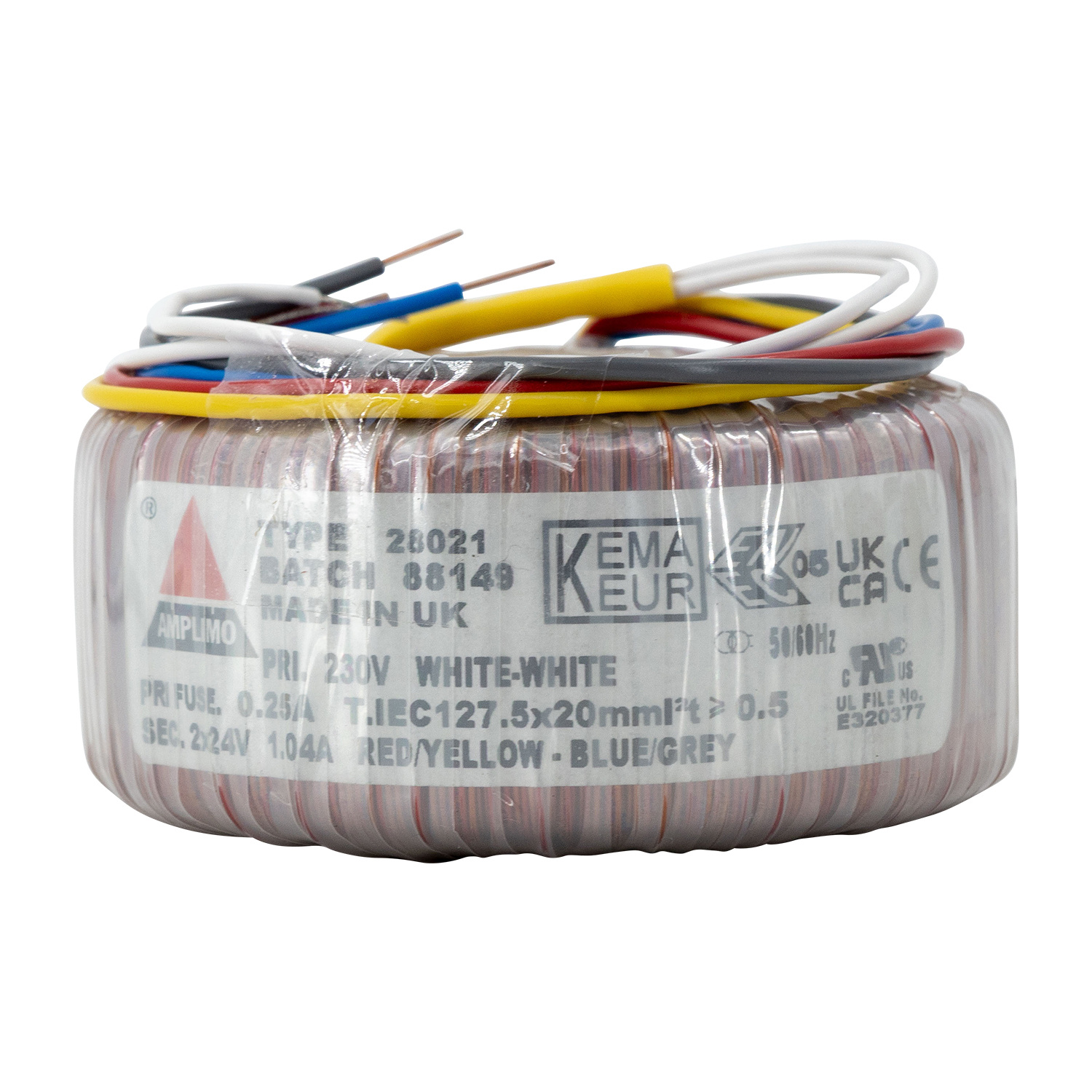 28021 50 VA | 2 x 24 V Trasformatore Toroidale