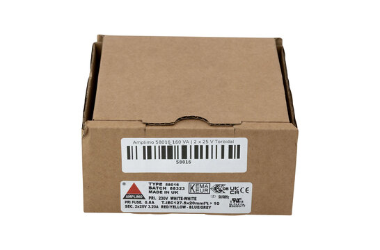 58016 160 VA | 2 x 25 V Trasformatore Toroidale
