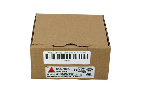 58026 160 VA | 2 x 40 V Ringkerntrafo