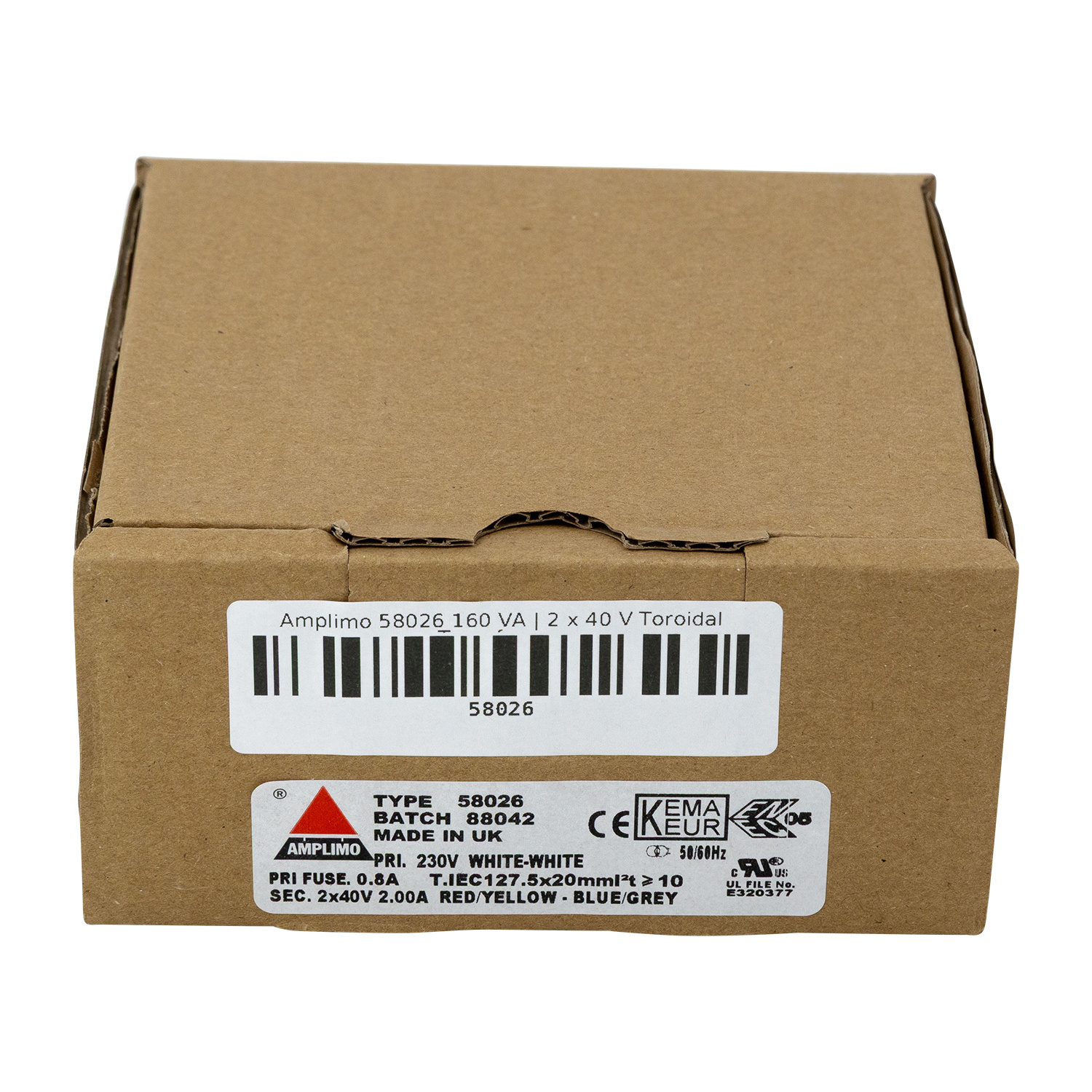 58026 160 VA | 2 x 40 V Trasformatore Toroidale