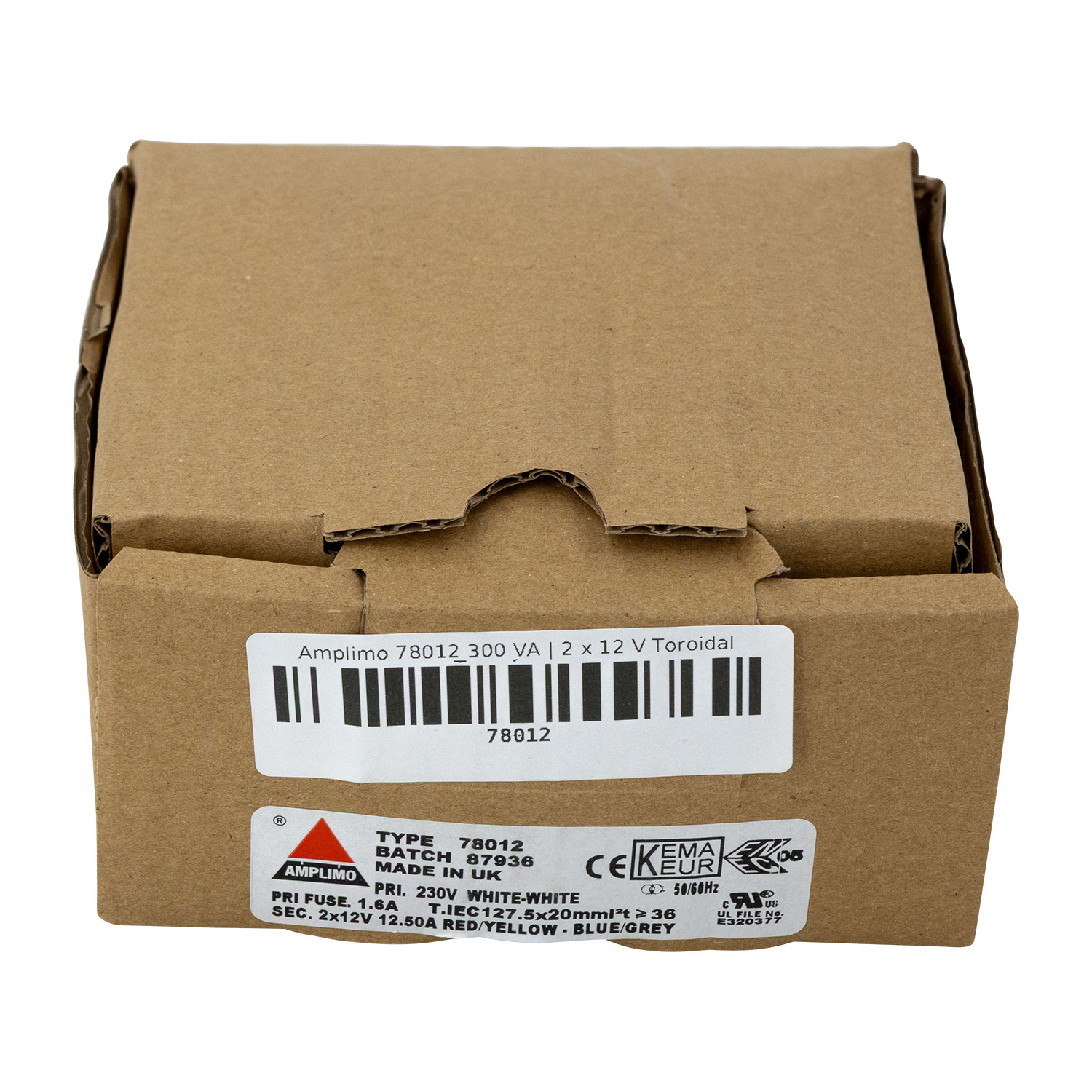 78012 300 VA | 2 x 12 V Toroidal Transformer