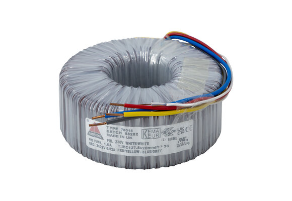 78015 300 VA | 2 x 22 V Toroidal Transformer