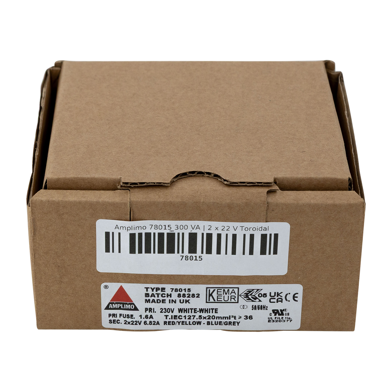 78015 300 VA | 2 x 22 V Ringkerntrafo