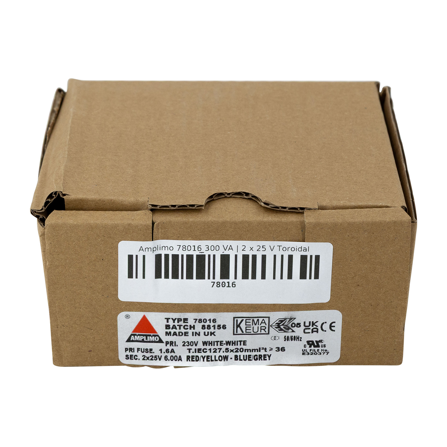 78016 300 VA | 2 x 25 V Trasformatore Toroidale