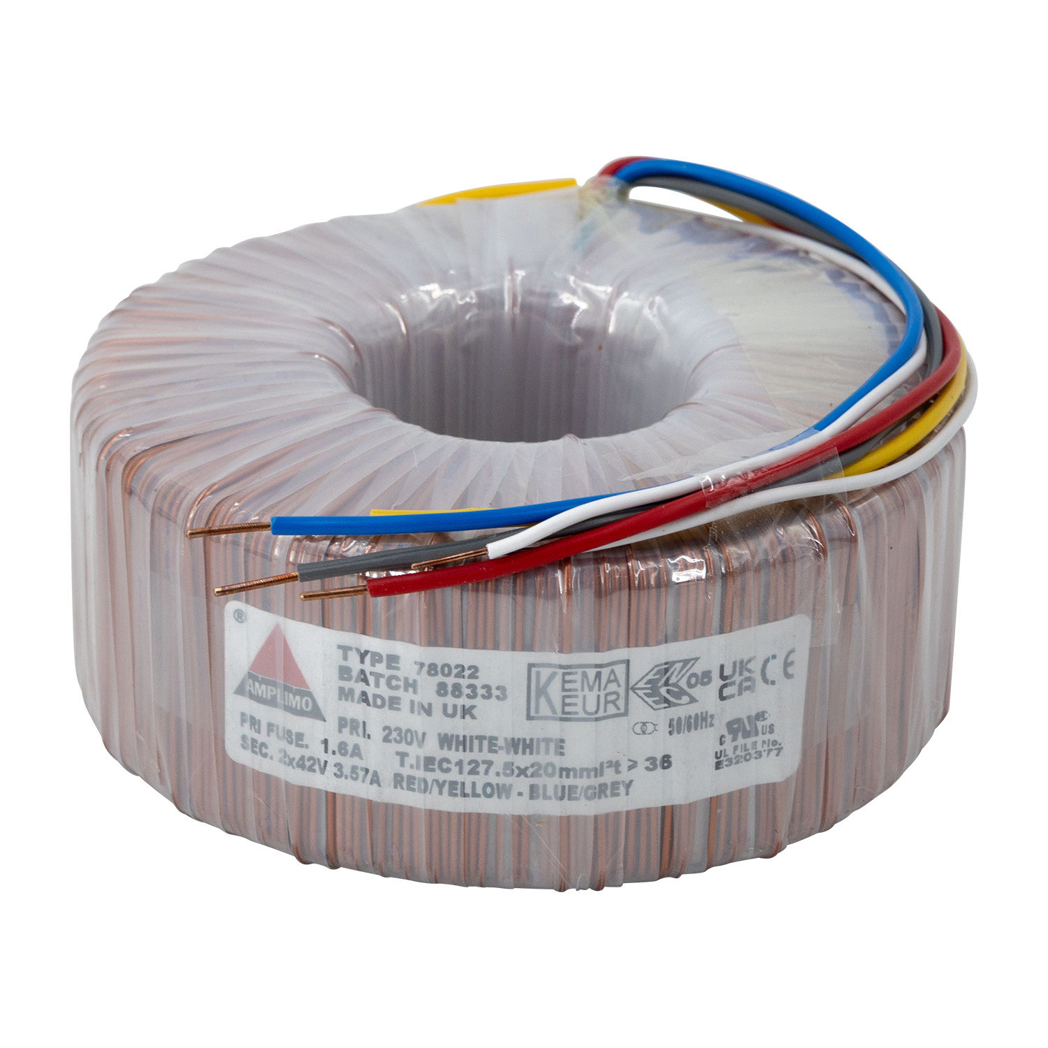 78022 300 VA | 2 x 42 V Trasformatore Toroidale
