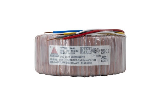 78022 300 VA | 2 x 42 V Toroidal Transformer