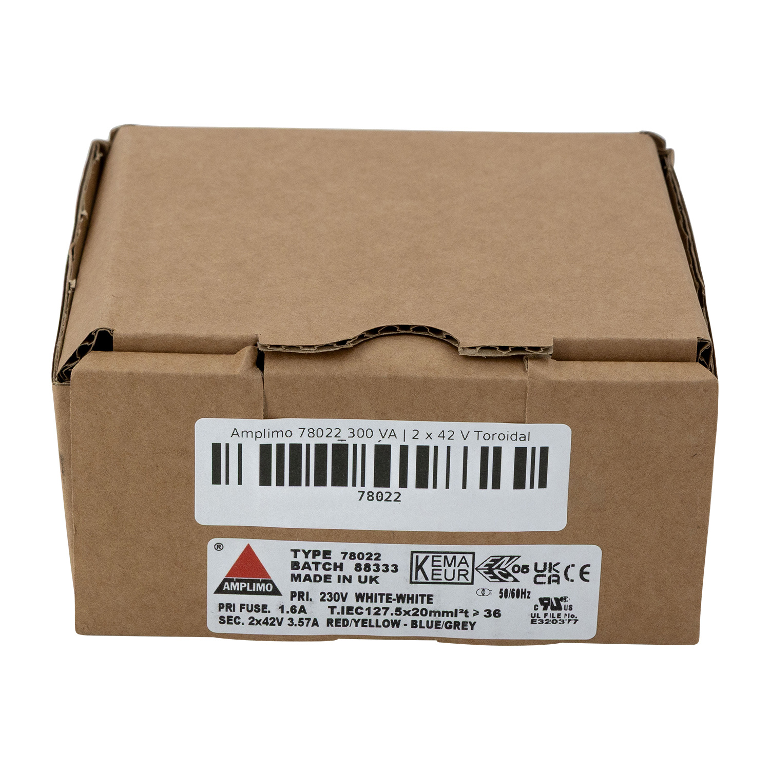78022 300 VA | 2 x 42 V Toroidal Transformer