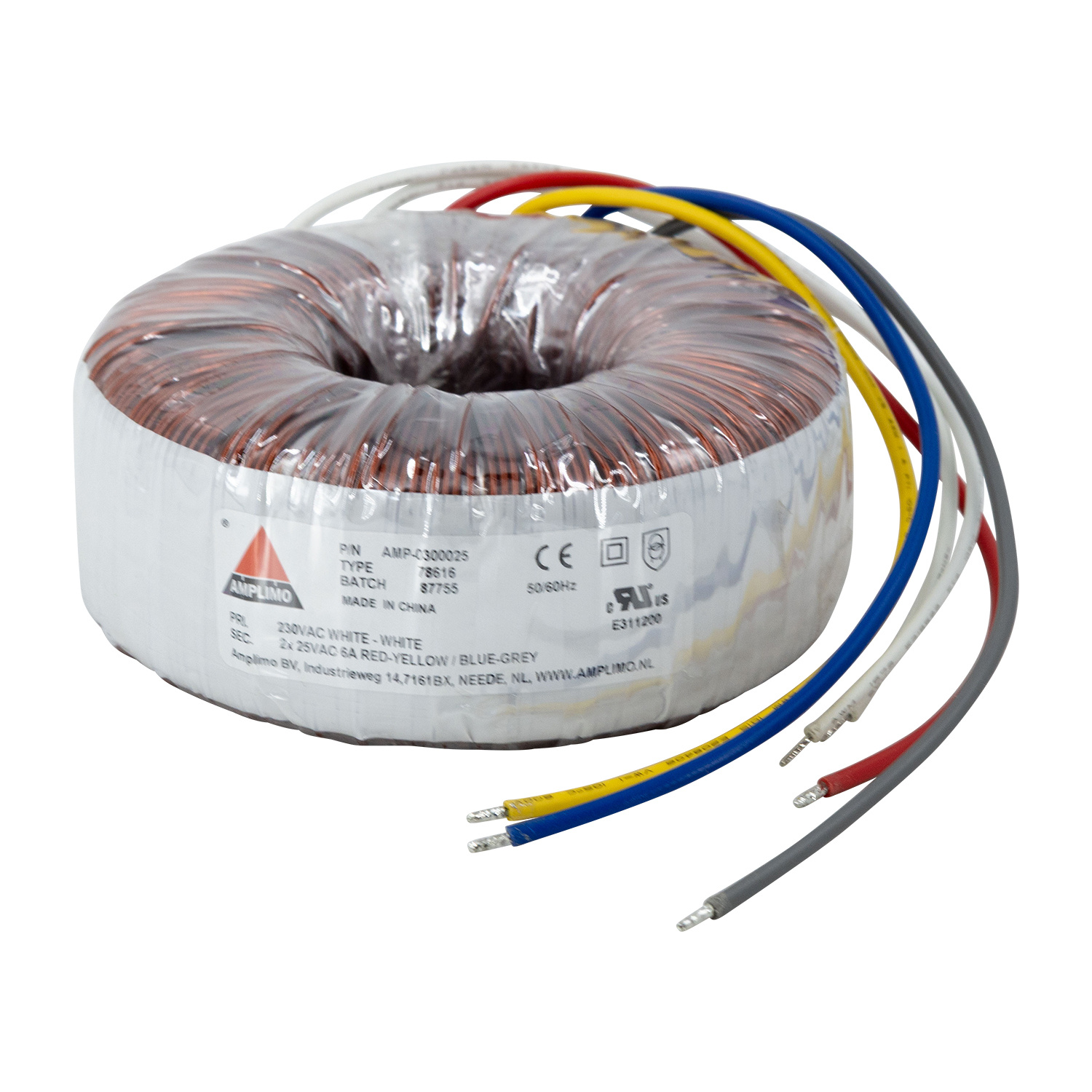78616 300 VA | 2 x 25 V Toroidal Transformer