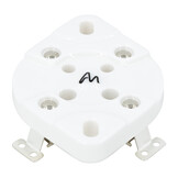 VBASE-171 UX4 4-Pin Valve Base Chassis Mount with Silver-Plated Contacts