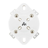VBASE-171 UX4 4 polige Buisvoet Chassis Mount met Verzilverde Contacten