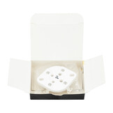 VBASE-171 UX4 4-Pin Valve Base Chassis Mount with Silver-Plated Contacts