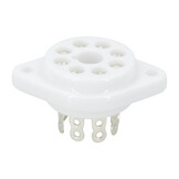 VBASE-166 UX8 8-Pin Valve Base Chassis Mount with Silver-Plated Contacts