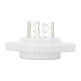 VBASE-166 UX8 8-Pin Valve Base Chassis Mount with Silver-Plated Contacts