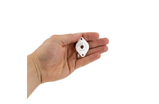 VBASE-166 UX8 8 polige Buisvoet Chassis Mount met Verzilverde Contacten