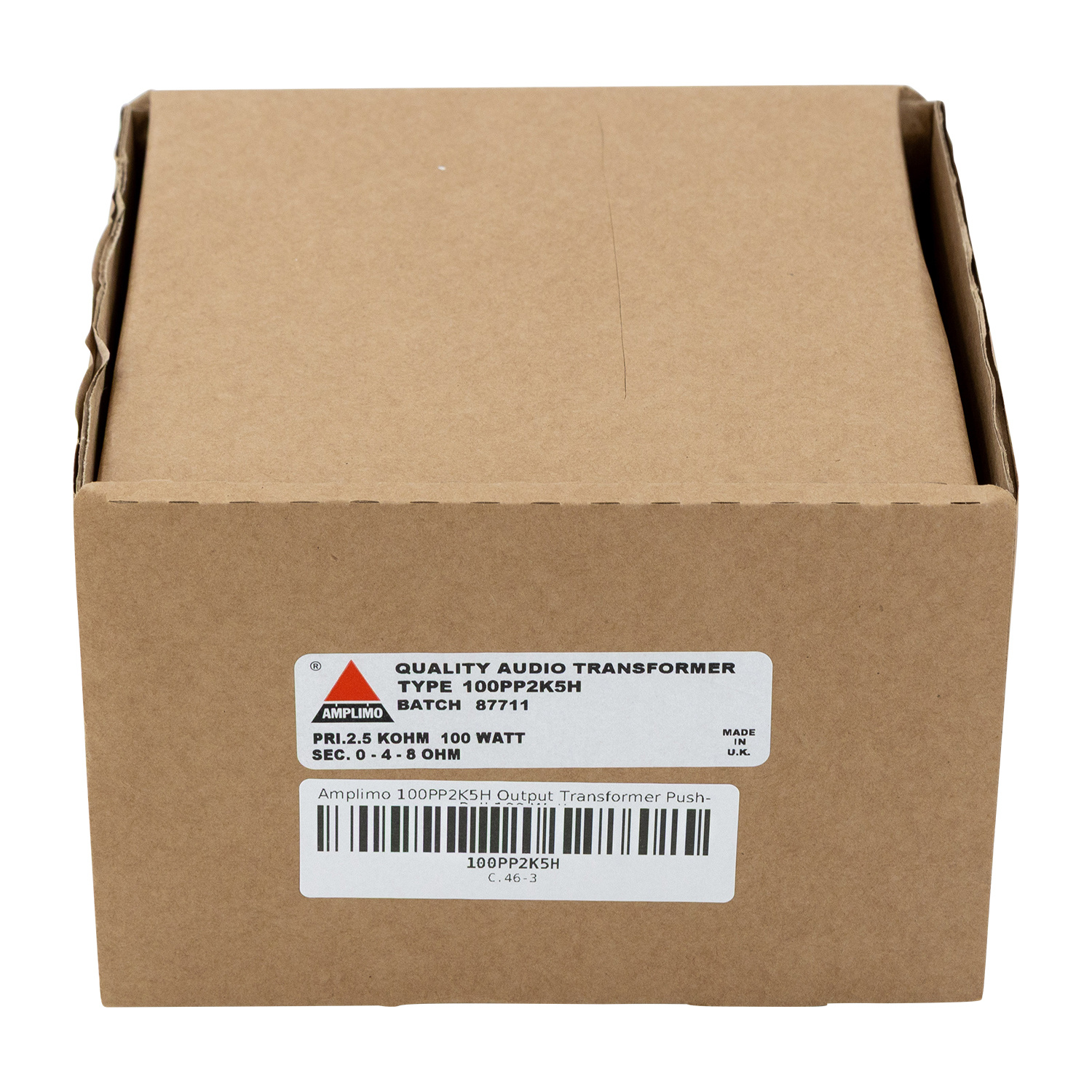 100PP2K5H Output Transformer Push-Pull 100 Watt | 2,5 kΩ