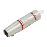 CON-310AG-7 AN GP-AG Silver Plated RCA Plug AN GP-AG Red
