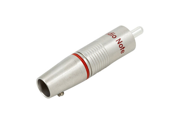CON-310AG-7 Silver Plated RCA Plug Red