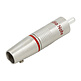 CON-310AG-7 AN GP-AG Silver Plated RCA Plug AN GP-AG Red