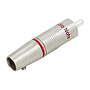 CON-310AG-7 AN GP-AG Silver Plated RCA Plug AN GP-AG Red