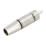 CON-310AG-7 AN GP-AG Silver Plated RCA Plug AN GP-AG Black