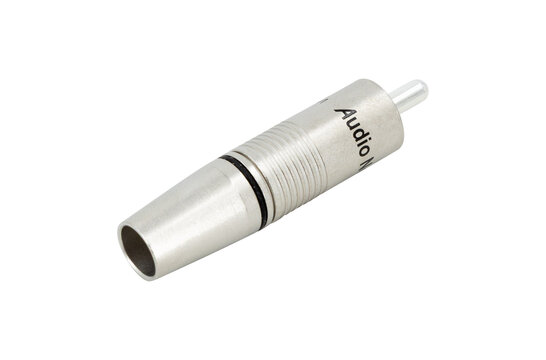 CON-310AG-7 AN GP-AG Silver Plated RCA Plug AN GP-AG Black