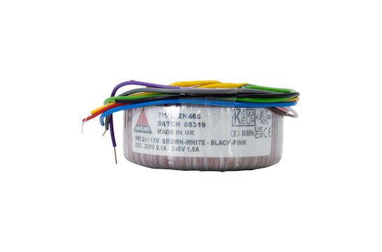 2N465 Power Transformer Tube Amplifier 44 VA  | Secundair 200V / 8V