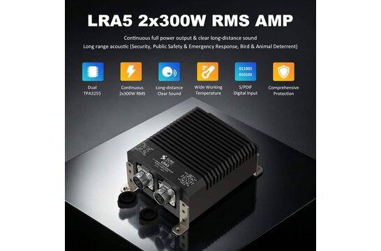 AA-AB32315 LRA5 2x300W Class D Audio Amplifier Unit