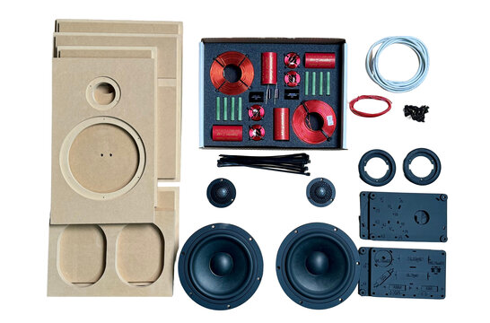 Veritas One Bookshelf Speaker Kit with LD25B-06 and LDW7