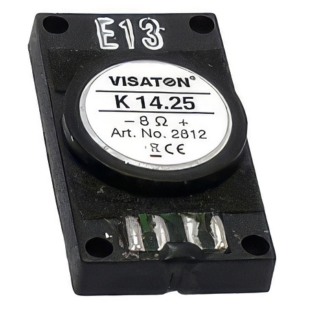 K 14.25 - 8 0.5" x 1" Micro Speaker 8 Ohm