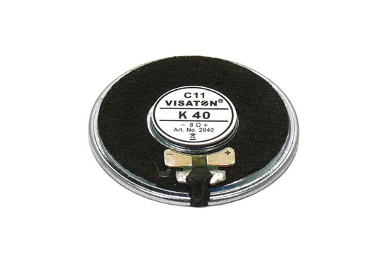 K 40 - 8 1.6" Micro Speaker 8 Ohm